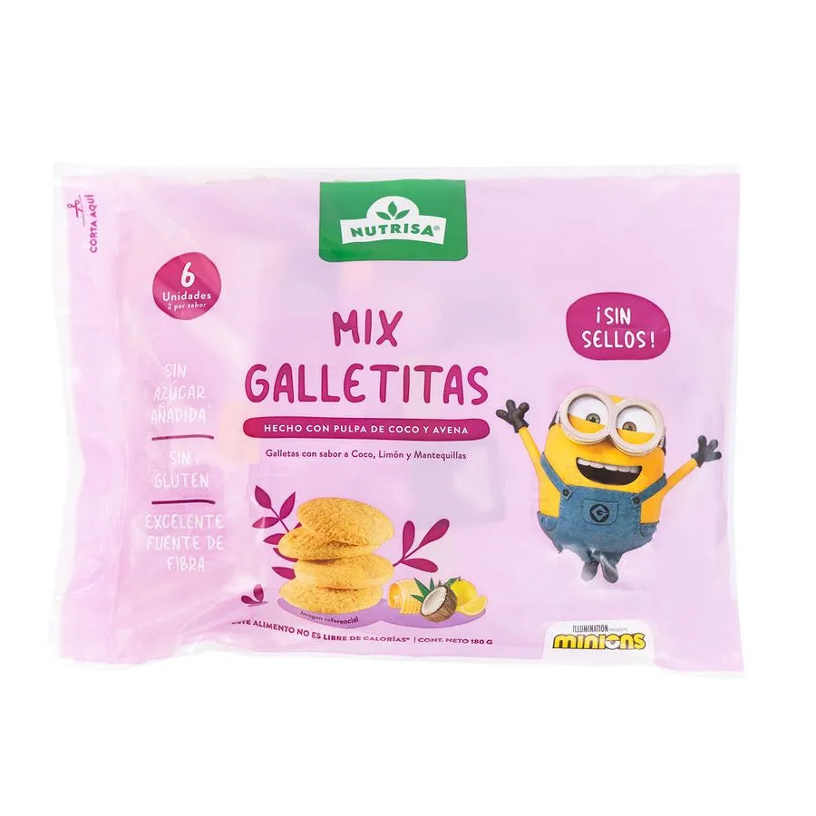 Galletas sin gluten pack 6 unidades