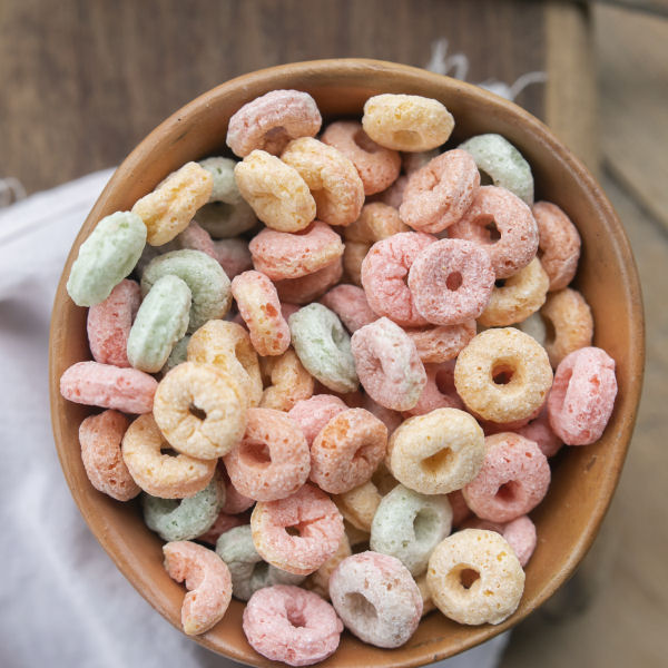 Cereal anillos de frutas sin gluten 150g