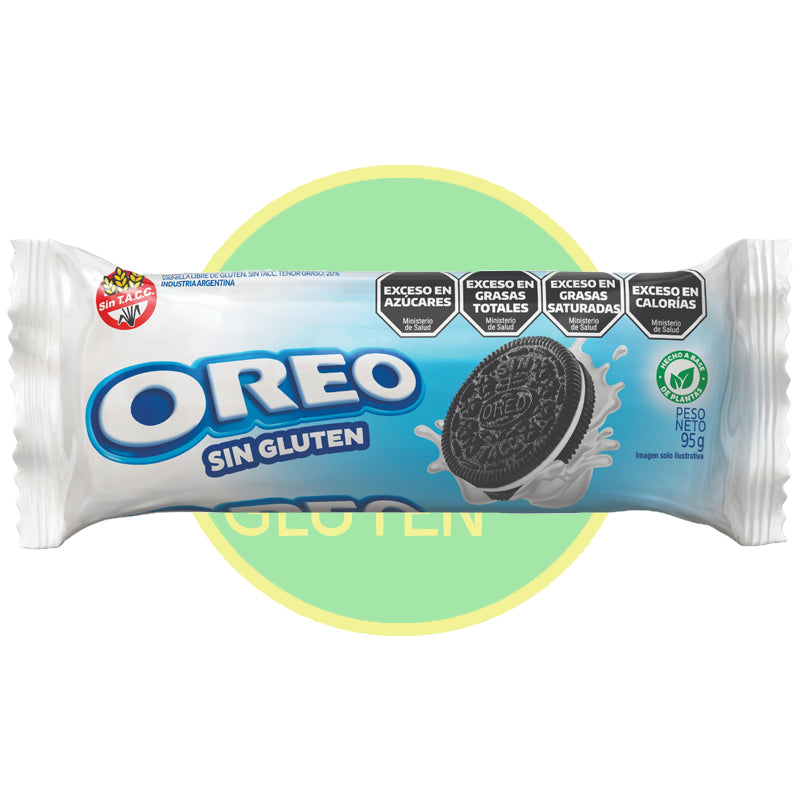 Galletas Oreo sin gluten 95 g, el clásico sabor de Oreo sin comprometer tu dieta, perfectas para disfrutar en cualquier momento