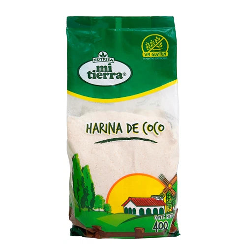 Harina de coco sin gluten Nutrisa 400g