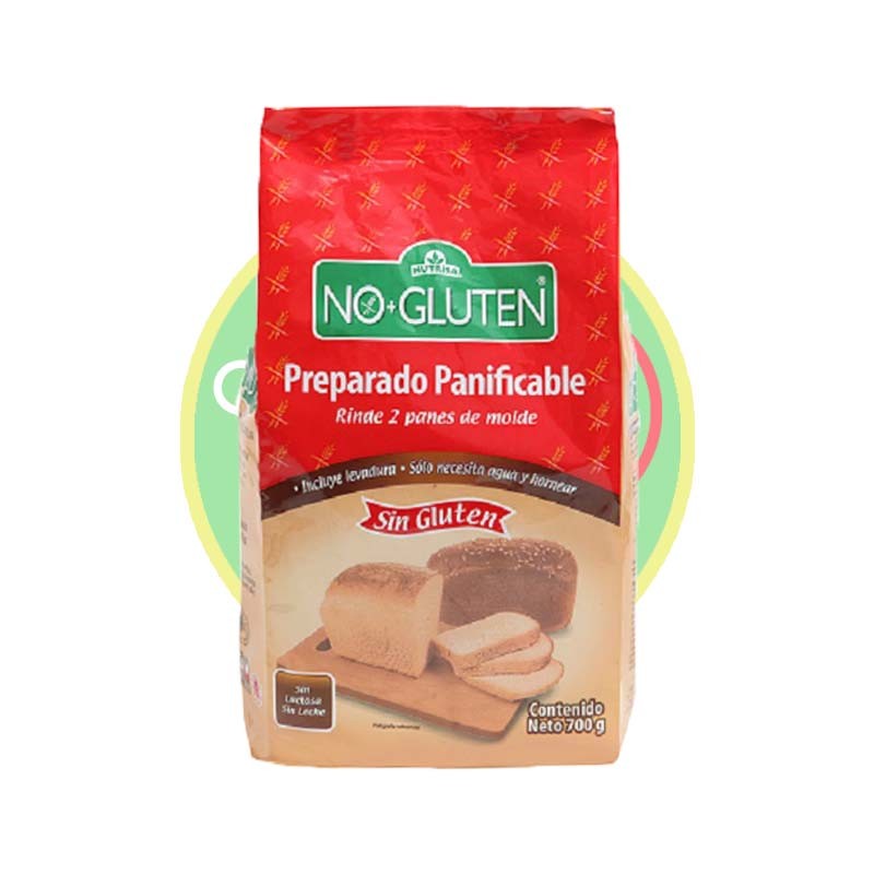 Preparado panificable 700g sin lacteos - Chile Sin Gluten