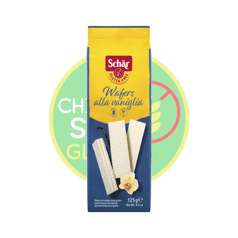 Wafers Vainilla 125g - Chile Sin Gluten