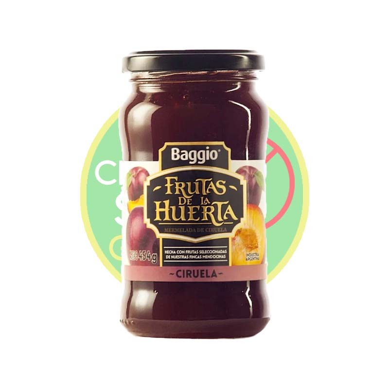 Mermelada Ciruela 454g - Chile Sin Gluten