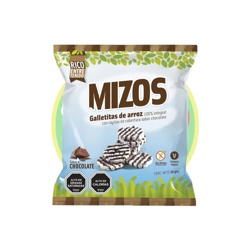 Mizos Chocolate 20g - Chile Sin Gluten