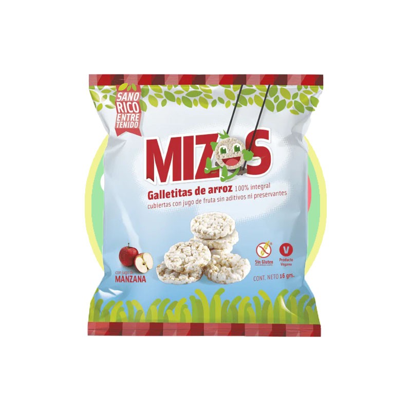 Mizos Manzana 16g - Chile Sin Gluten