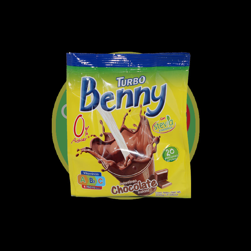 Turbo Benny Sabor Chocolate 200g - Chile Sin Gluten