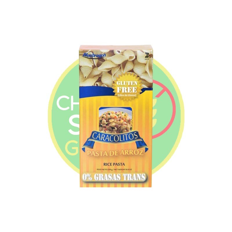 Fideos Caracolitos 250g - Chile Sin Gluten