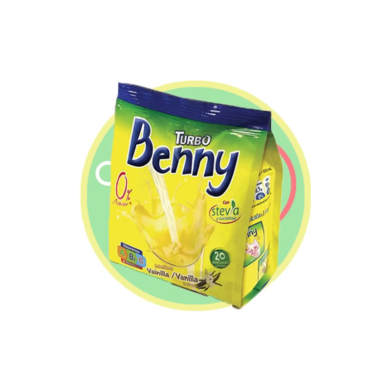 Turbo Benny Sabor Vainilla 200g - Chile Sin Gluten