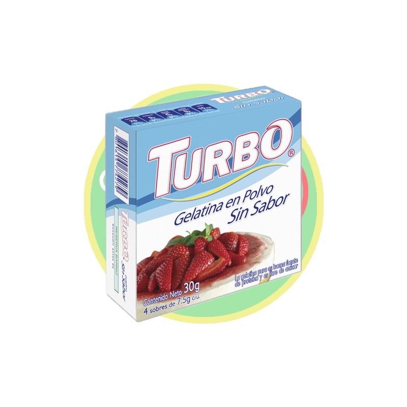 Jalea Turbo Sin Sabor 30g - Chile Sin Gluten