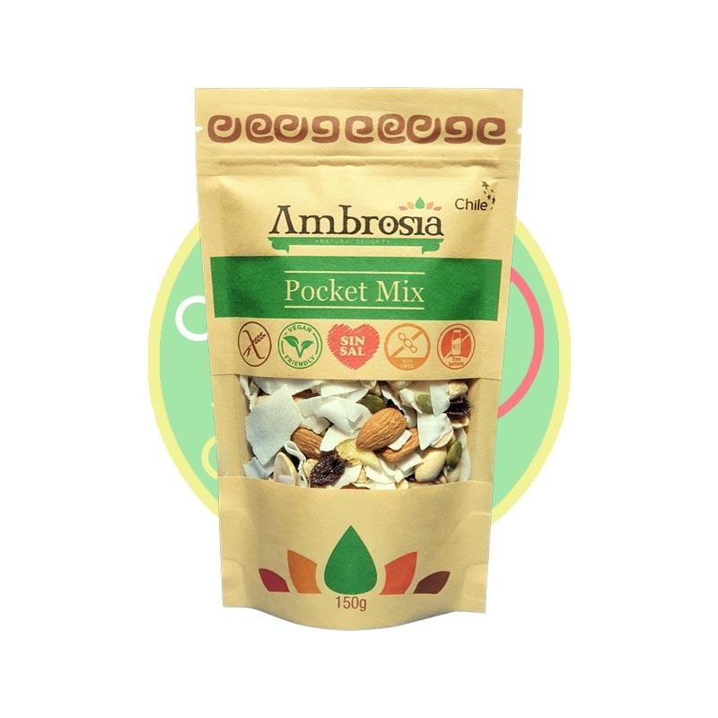 Mix Frutos secos 150g vegano - Chile Sin Gluten