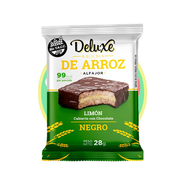 Alfajor de arroz Limón 28g   - Chile Sin Gluten