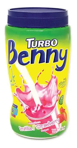 Turbo Benny Zero Sabor Frutilla 300g