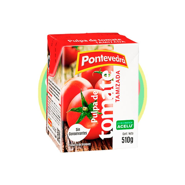 Pulpa de tomates 510g   - Chile Sin Gluten