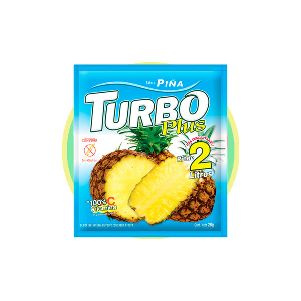 Jugo Turbo Plus Sabor Piña 10u