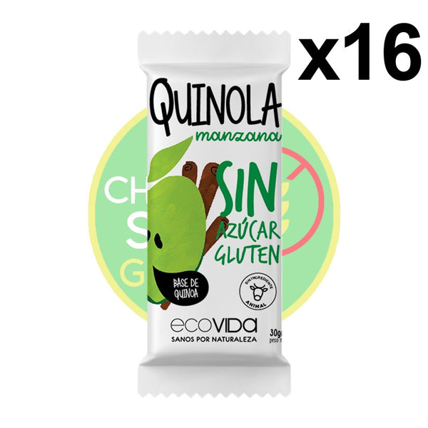 Quinola Manzana x16 30g