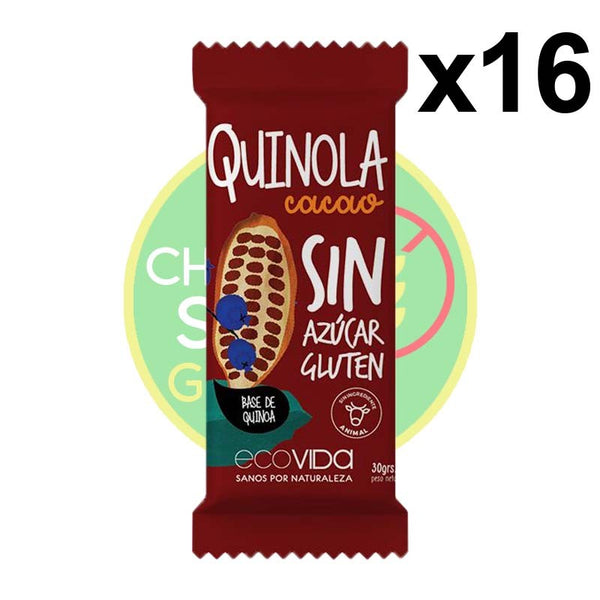 Quinola Cacao x16 30g