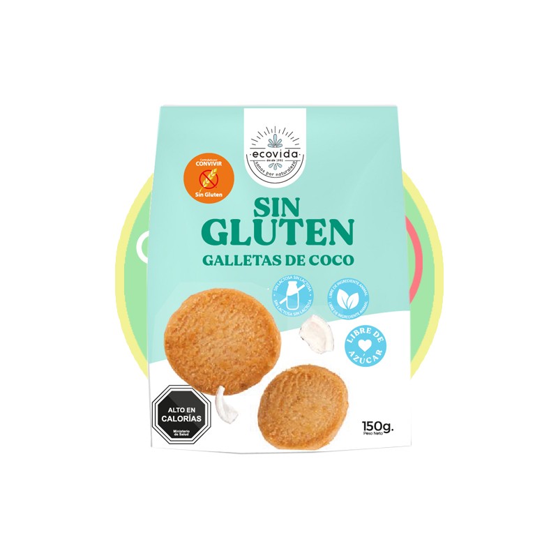 Galletas Coco 150g   - Chile Sin Gluten