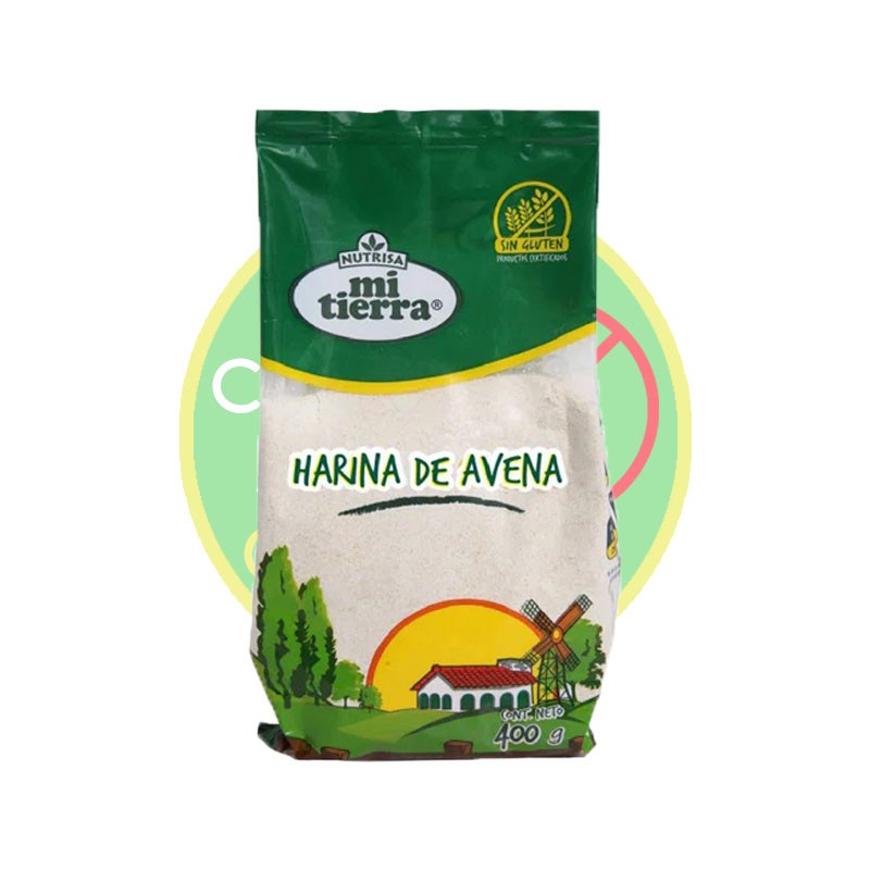 Harina de Avena sin gluten 400g   - Chile Sin Gluten