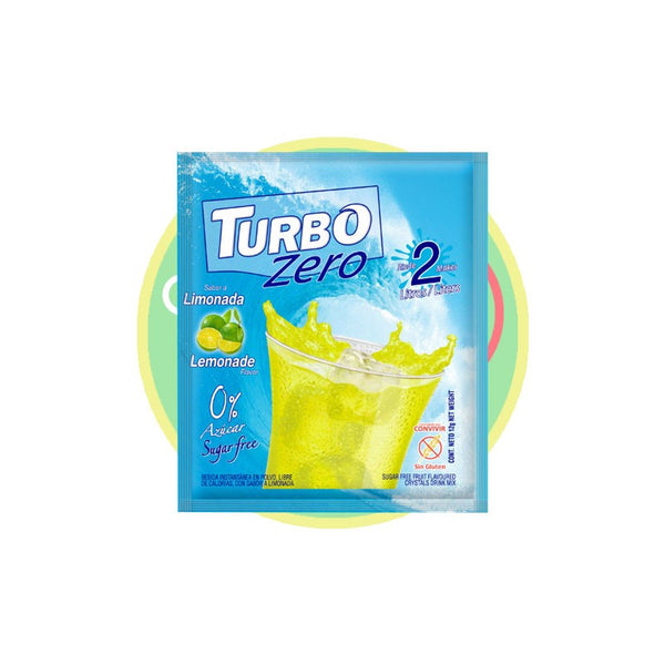 Jugo Turbo Zero Sabor Limonada 10u