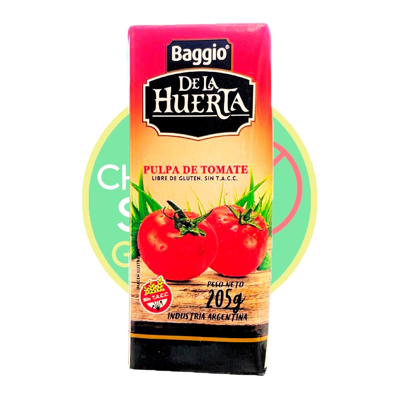 Pulpa de tomate 205g   - Chile Sin Gluten