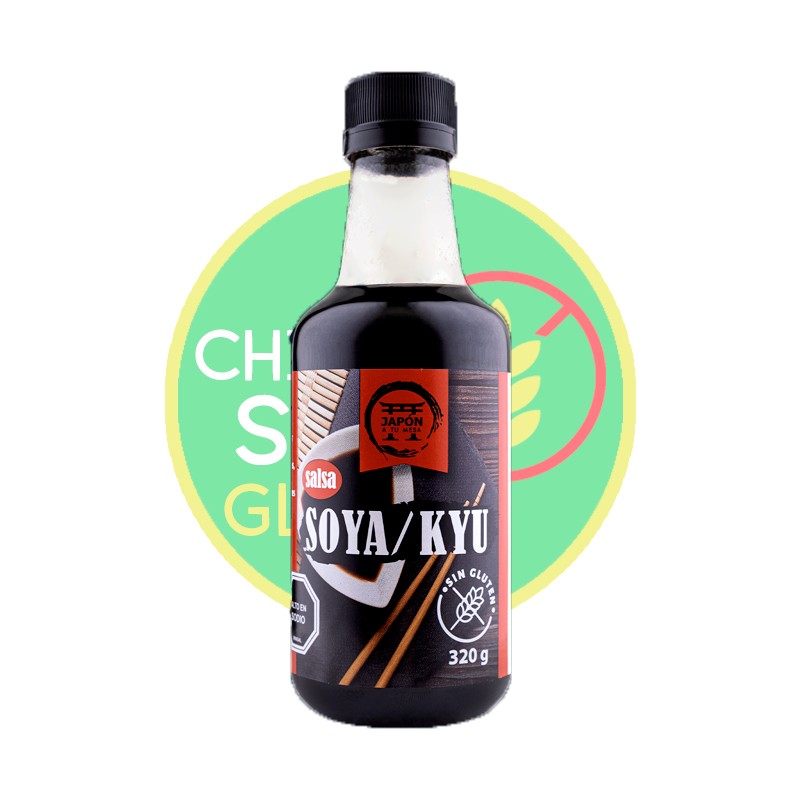 Salsa de soya 320g   - Chile Sin Gluten