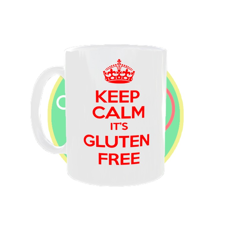 Tazón Keep calm it's Gluten Free   - Chile Sin Gluten
